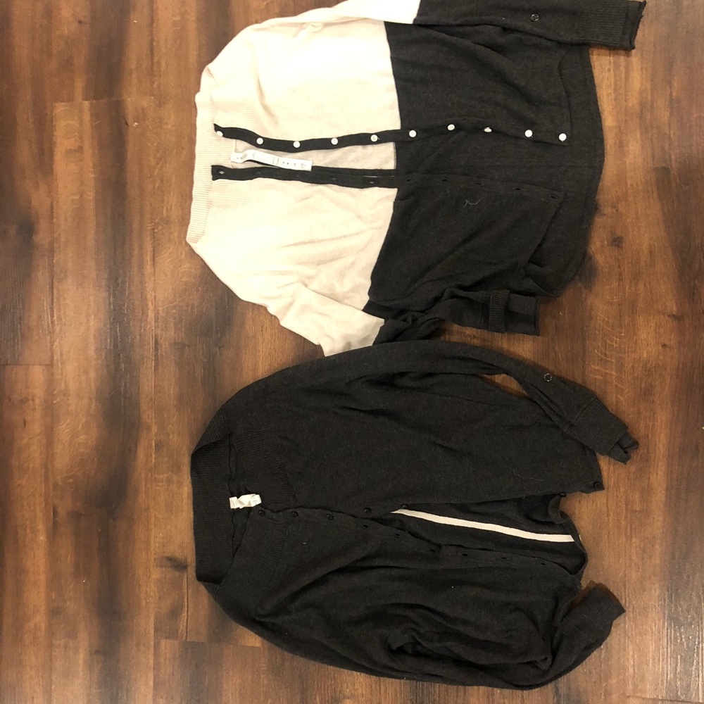 two lululemon cardigans
